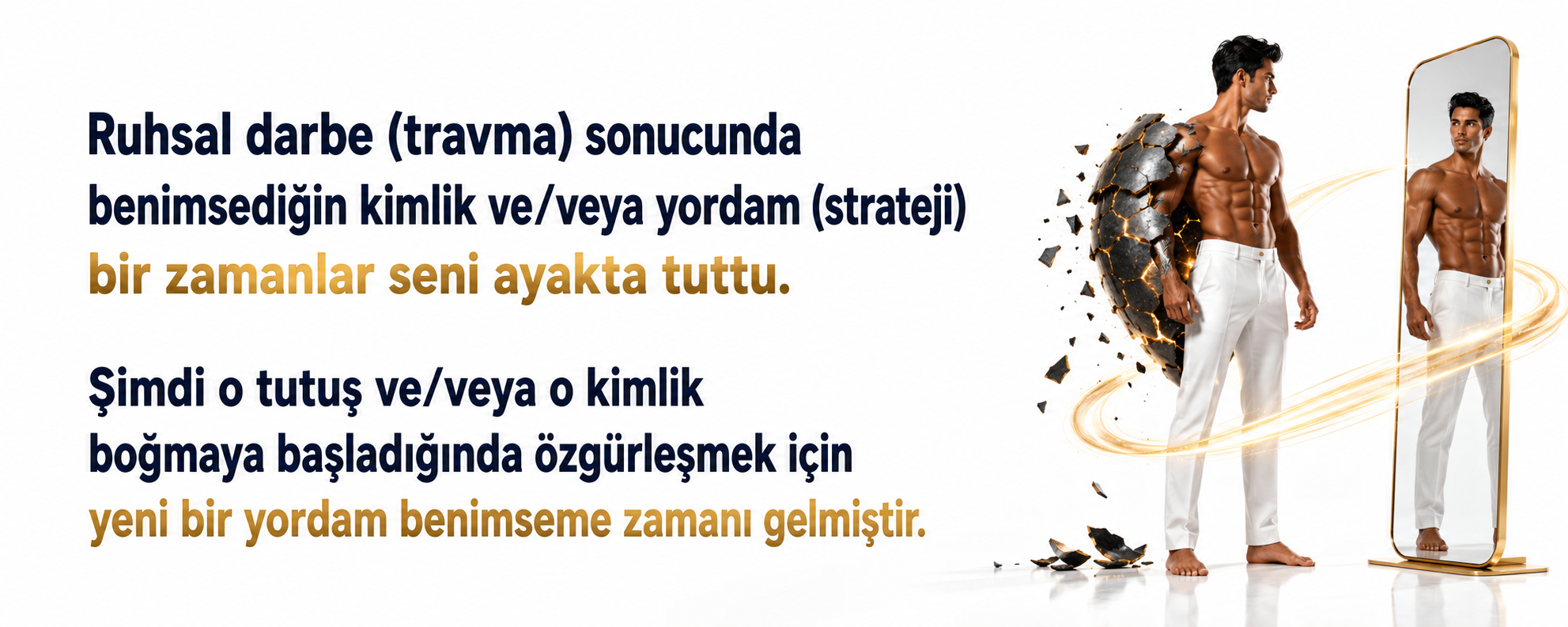1 Ruhsal Darbe ( Travma): Kimlikten Özgürlüğe Yolculuk 2 Ruhsal
